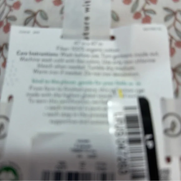 Swaddle Baby Blanket Little Planet by Carter's Muslin Swaddle - Floral - 2pk NEW - Picture 4 of 5